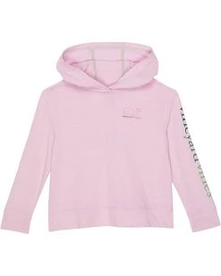 Vineyard Vines Kids Graphic Hoodie Long Sleeve T-Shirt (Toddler/Little Kids/Big Kids) | Shirts & Tops