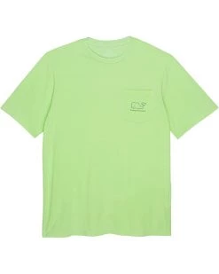 Vineyard Vines Kids Garment Dyed Vintage Whale Tee (Toddler/Little Kids/Big Kids) | Shirts & Tops