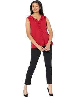 Vince Camuto V-Neck Ruffle Front Blouse | Shirts & Tops -Vince Camuto Shop 61 bHYg8v3L. AC SR736920