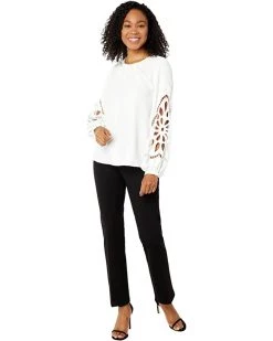 Vince Camuto Embroidered Sleeve Blouse | Shirts & Tops -Vince Camuto Shop 6198WGRdwSL. AC SR736920