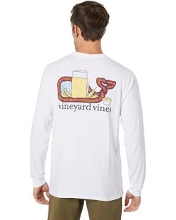 Vineyard Vines Long Sleeve Oktoberfest Whale Pocket Tee | Shirts & Tops