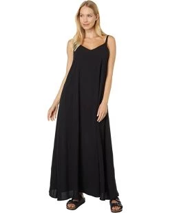 Vince Camuto Sleeveless V-Neck Challis Dress | Dresses