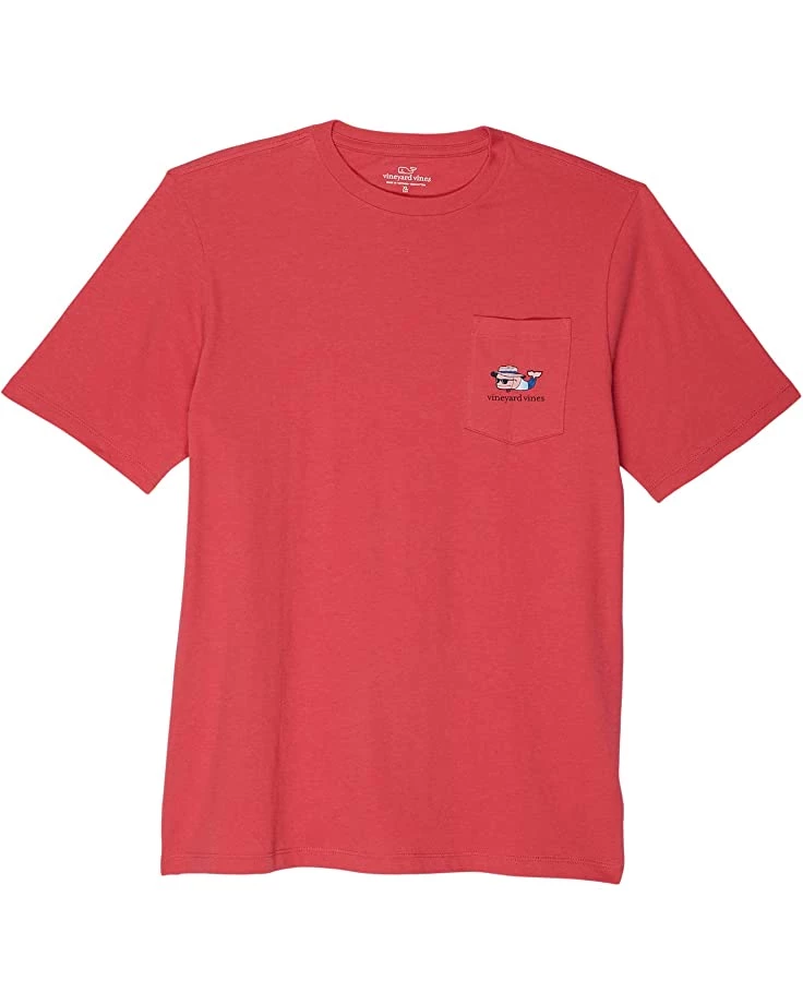 Vineyard Vines Kids Short Sleeve Beach Whale Glow Pocket T-Shirt (Toddler/Little Kids/Big Kids) | Shirts & Tops 3 Vineyard Vines Kids Short Sleeve Beach Whale Glow Pocket T-Shirt (Toddler/Little Kids/Big Kids) | Shirts & Tops