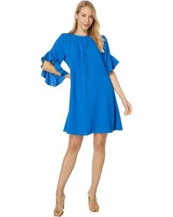 Vince Camuto Flutter Sleeve Rumple Dress | Dresses