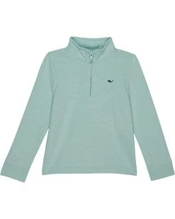 Vineyard Vines Kids Saltwater 1/4 Zip (Toddler/Little Kids/Big Kids) | Hoodies & Sweatshirts