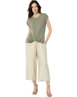 Vince Camuto Short Sleeve Knot Front Rib Tee | Shirts & Tops -Vince Camuto Shop 61V8Uir1o8L. AC SR736920