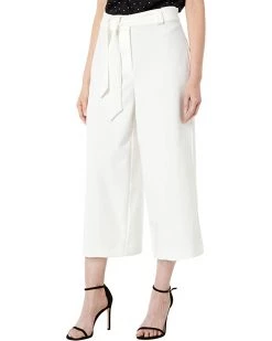 Vince Camuto Belted Poly Base Cloth Culottes | Pants