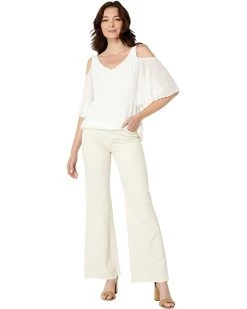Vince Camuto Short Sleeve Cold-Shoulder Smock Bottom Blouse | Shirts & Tops -Vince Camuto Shop 61YLvR mQfL. AC SR736920