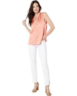 Vince Camuto Sleeveless V-Neck Rumple Blouse | Shirts & Tops -Vince Camuto Shop 61bAxRo41hL. AC SR736920