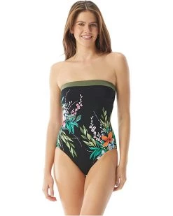 Vince Camuto Pacific Grove Bandeau One-Piece | Swimwear