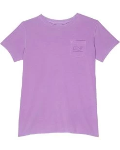 Vineyard Vines Kids Short Sleeve Vintage Whale Pocket Tee (Toddler/Little Kids/Big Kids) | Shirts & Tops