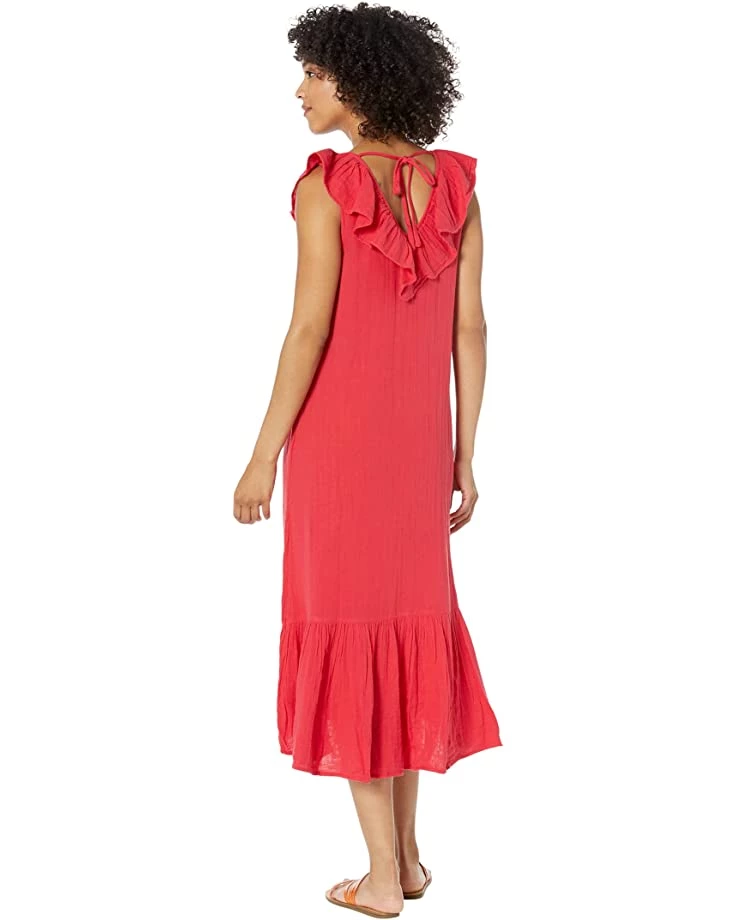 Vineyard Vines Ruffle Double Gauze Midi Dress | Dresses 4 Vineyard Vines Ruffle Double Gauze Midi Dress | Dresses - Image 2