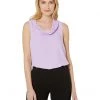 Vince Camuto Sleeveless Cowl Neck Luxe Crêpe De Chine Blouse | Shirts & Tops
