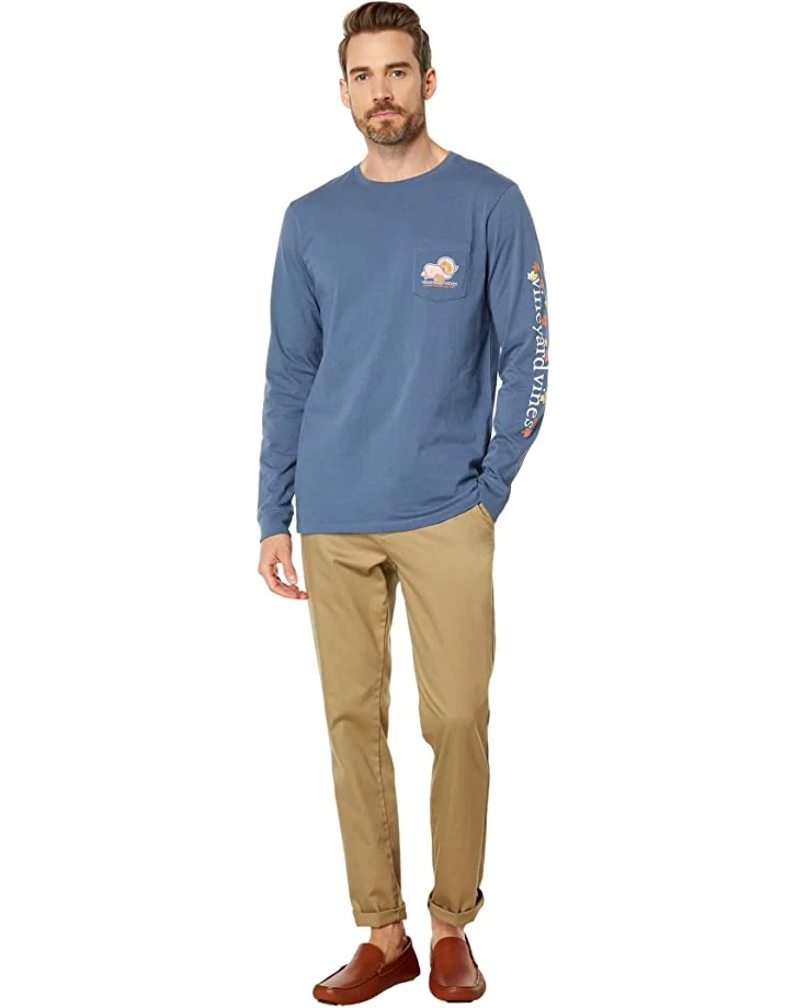 Vineyard Vines Long Sleeve Thanksgiving Icons Pocket Tee | Shirts & Tops 6 Vineyard Vines Long Sleeve Thanksgiving Icons Pocket Tee | Shirts & Tops - Image 4
