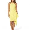 Vince Camuto Haltered Cocktail Dress with Ruffle | Dresses
