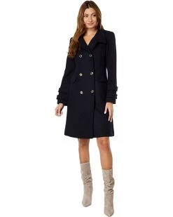 Vince Camuto Button-Up Wool Coat V22738X | Coats & Outerwear