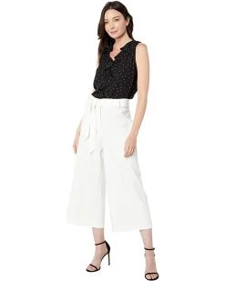 Vince Camuto Belted Poly Base Cloth Culottes | Pants -Vince Camuto Shop 61x4SMn4sVL. AC SR736920