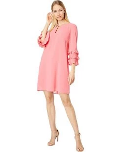 Vince Camuto Chiffon Float with Pleated Sleeve | Dresses -Vince Camuto Shop 61zfDU2K5lL. AC SR736920