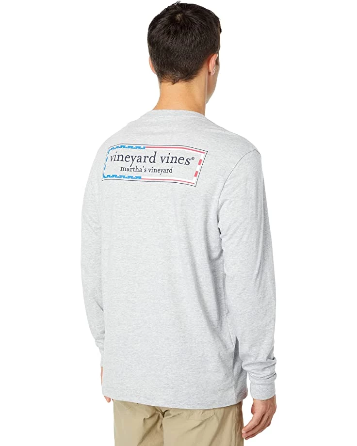 Vineyard Vines Long Sleeve Americana Logo Box Pocket Tee | Shirts & Tops 3 Vineyard Vines Long Sleeve Americana Logo Box Pocket Tee | Shirts & Tops