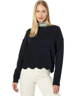 Vineyard Vines Scalloped Hem Crew Neck | Hoodies & Sweatshirts