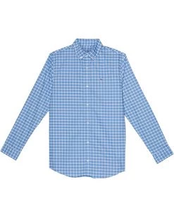 Vineyard Vines Kids Performance Cotton Whale Shirt (Toddler/Little Kids/Big Kids) | Shirts & Tops