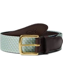 Vineyard Vines Leather Whale Club Belt | Belts