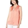 Vince Camuto Sleeveless V-Neck Rumple Blouse | Shirts & Tops -Vince Camuto Shop 71GTdQCVTUL. AC SR736920