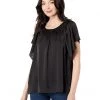 Vince Camuto Flutter Sleeve Rumple Blouse | Shirts & Tops