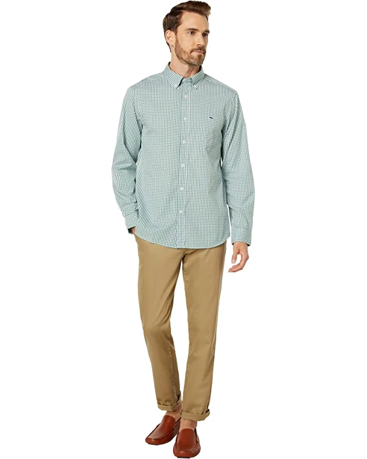 Vineyard Vines Classic Fit Gingham Poplin Shirt | Shirts & Tops 6 Vineyard Vines Classic Fit Gingham Poplin Shirt | Shirts & Tops - Image 4