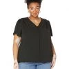 Vince Camuto Plus Size Flutter Sleeve V-Neck Blouse | Shirts & Tops -Vince Camuto Shop 71JrwNB4tDL. AC SR736920