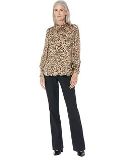Vince Camuto Puff Long Sleeve Blouse with Mock Neck Collar and Cuffs | Shirts & Tops -Vince Camuto Shop 71PuyTZJ0VL. AC SR736920