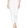 Vince Camuto Five-Pocket Frayed Hem Ankle Jeans in Ultra White -Vince Camuto Shop 71SDc0WMYzL. AC SR736920