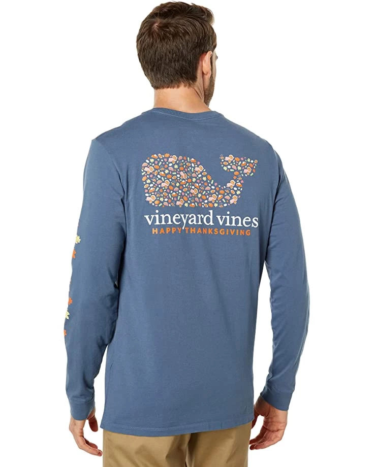 Vineyard Vines Long Sleeve Thanksgiving Icons Pocket Tee | Shirts & Tops 3 Vineyard Vines Long Sleeve Thanksgiving Icons Pocket Tee | Shirts & Tops
