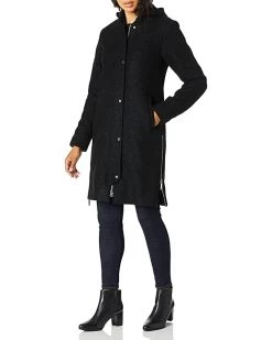 Vince Camuto Camuto Women's Wool Coat with Hood | Coats & Outerwear