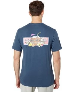 Vineyard Vines Short Sleeve Tropical Paradise Logo Pocket Tee | Shirts & Tops