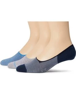 Vineyard Vines Color-Block 3-Pack No Show Socks