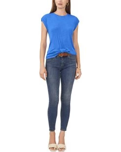 Vince Camuto Short Sleeve Knot Front Rib Tee | Shirts & Tops -Vince Camuto Shop 71ffq7x2j L. AC SR736920