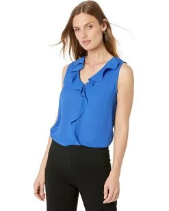 Vince Camuto V-Neck Ruffle Front Blouse | Shirts & Tops -Vince Camuto Shop 71gHaSC7Z2L. AC SR736920
