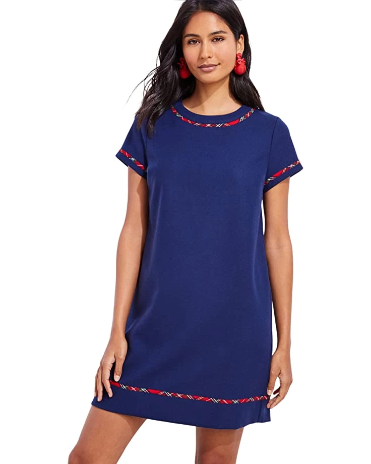 Vineyard Vines Tartan Trim Ponte Dress | Dresses 3 Vineyard Vines Tartan Trim Ponte Dress | Dresses