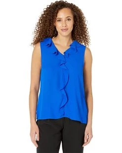 Vince Camuto V-Neck Ruffle Front Blouse | Shirts & Tops -Vince Camuto Shop 71hy AyaLCL. AC SR736920