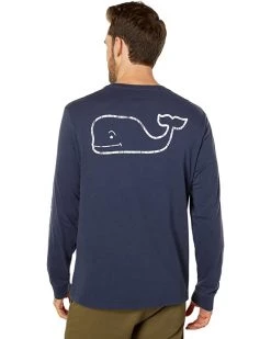 Vineyard Vines Long Sleeve Vintage Whale Pocket T-Shirt | Shirts & Tops