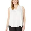 Vince Camuto Plus Size Sleeveless V-Neck Rumple Blouse | Shirts & Tops -Vince Camuto Shop 71lKptoT1NL. AC SR736920
