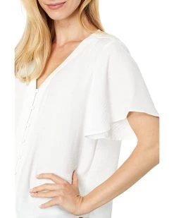 Vince Camuto Short Sleeve Tie Front Button-Down Blouse | Shirts & Tops -Vince Camuto Shop 71lwoiDhKxL. AC SR736920