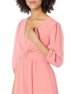 Vince Camuto Chiffon Twist Front Balloon Sleeve Fit-and-Flare | Dresses -Vince Camuto Shop 71lzo2c5sCL. AC SR736920