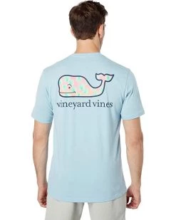 Vineyard Vines Short Sleeve Palmfan Whale Fill Pocket Tee | Shirts & Tops