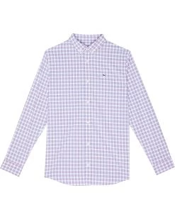 Vineyard Vines Kids Check On-The-Go Nylon Whale Shirt (Toddler/Little Kids/Big Kids) | Shirts & Tops