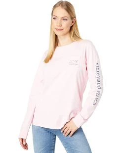 Vineyard Vines Long-Sleeve Vintage Whale Tee | Shirts & Tops