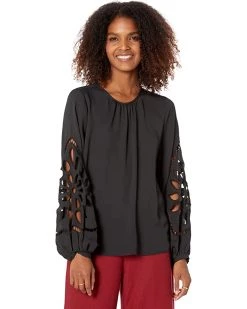 Vince Camuto Embroidered Sleeve Blouse | Shirts & Tops -Vince Camuto Shop 71qfStzaNRL. AC SR736920