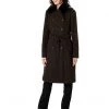 Vince Camuto Double-Breasted Belted Wool Coat with Faux Fur Collar V20731-ME | Coats & Outerwear -Vince Camuto Shop 71r dxBb15L. AC SR736920