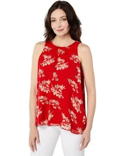 Vince Camuto Sleeveless Graceful Wildflower Blouse | Shirts & Tops